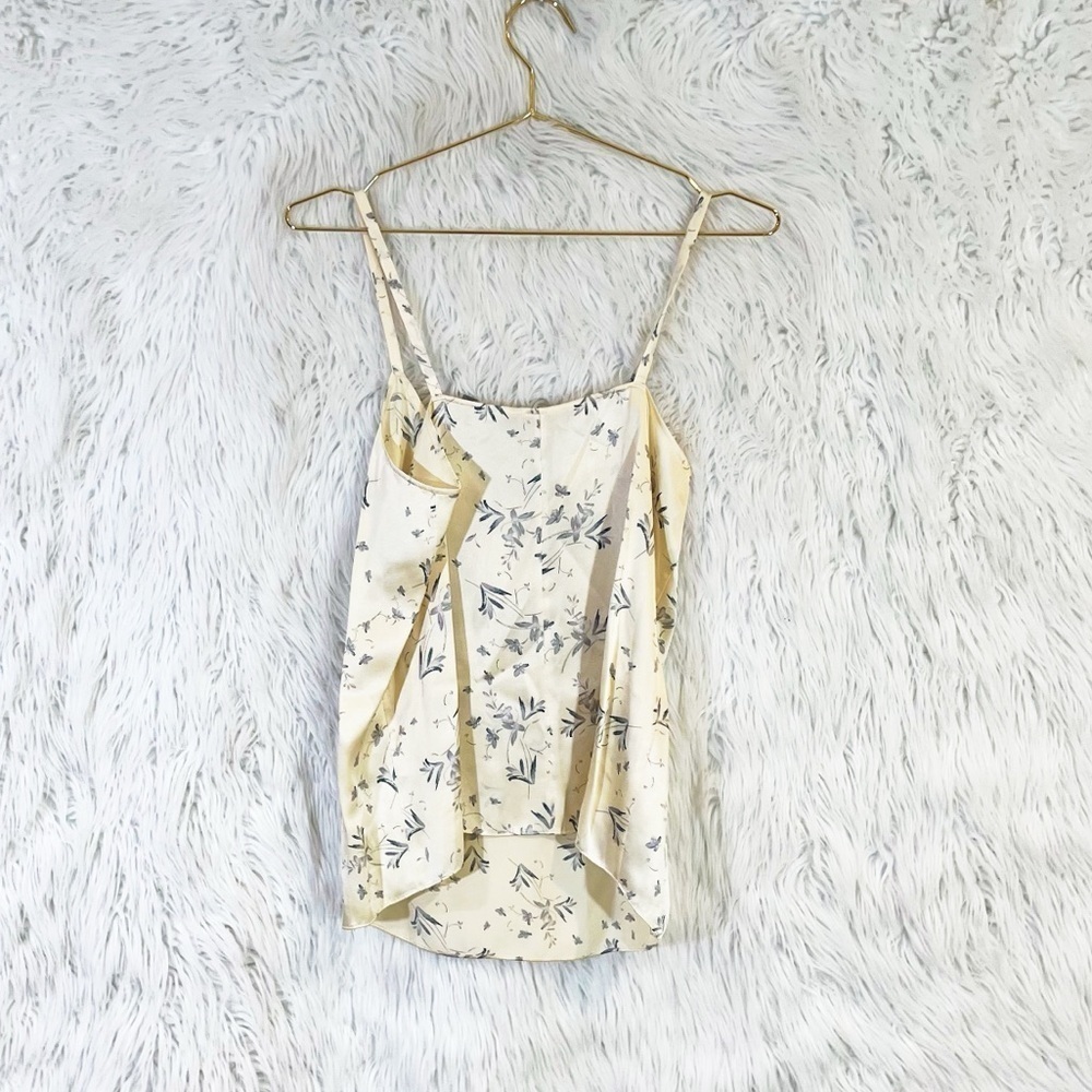 Vince floral print silk camisole tank - Picture 2 of 5